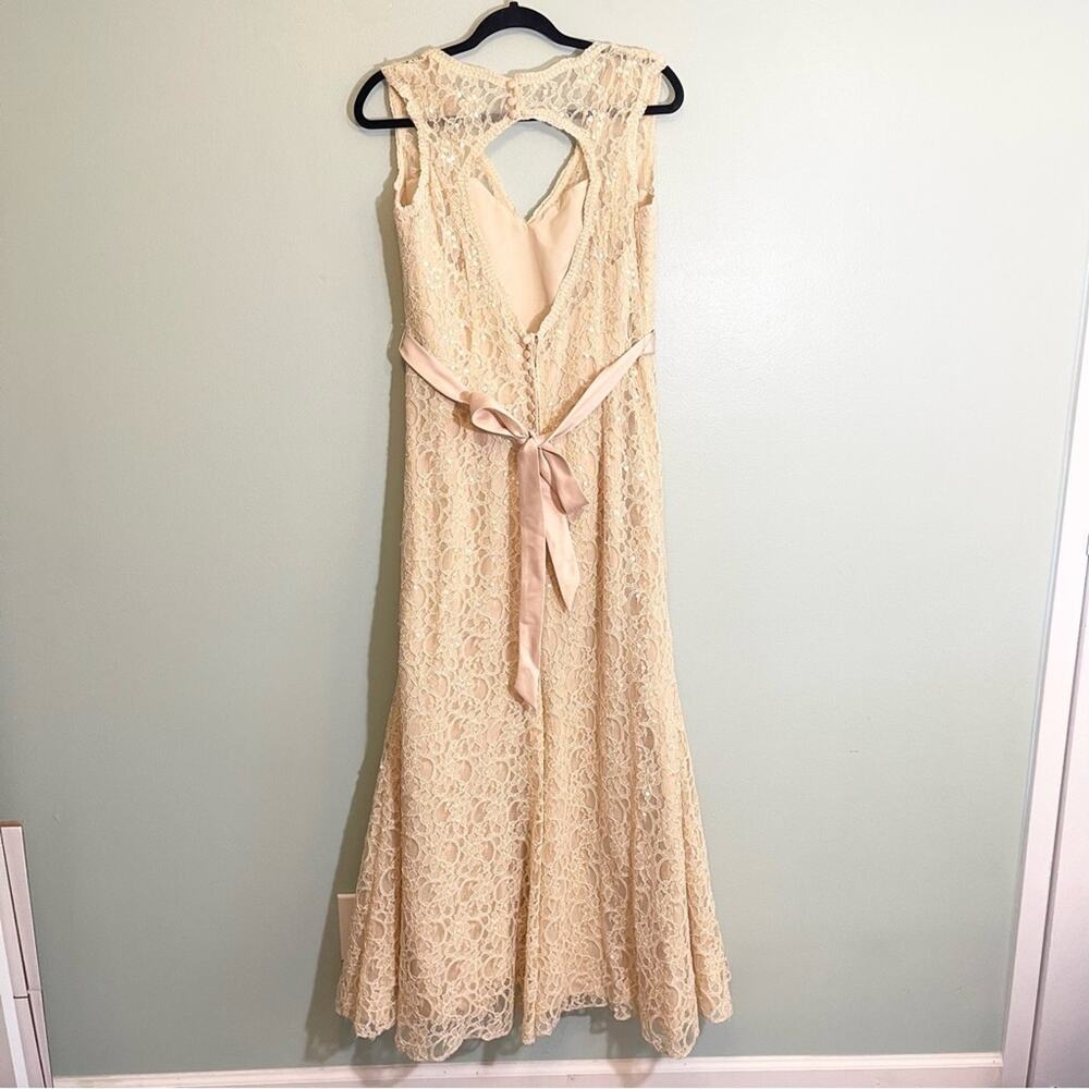 Mori Lee Lace‎ Bridesmaid Dress Cream - Picture 14 of 16
